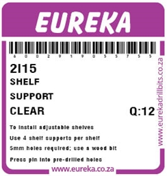 2I15 - Shelf Support -2I15_label_T